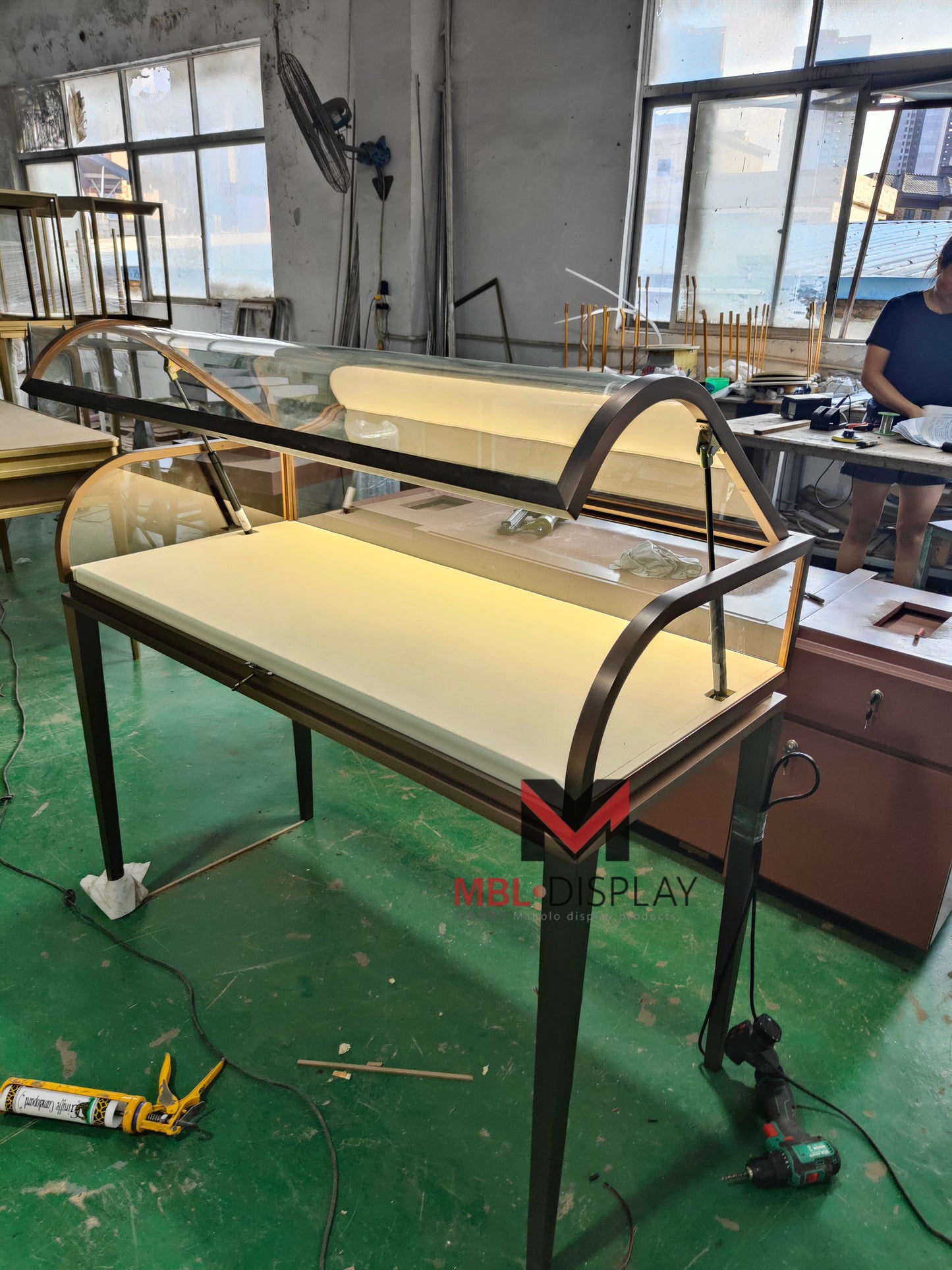 Durable Jewelry Display Cabinets for International Trade