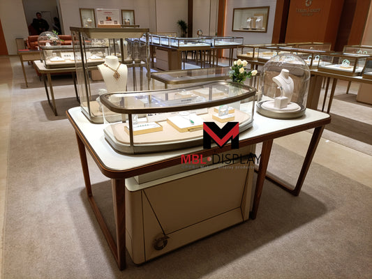 Secure Jewelry Storage Cabinets with Locking Mechanism